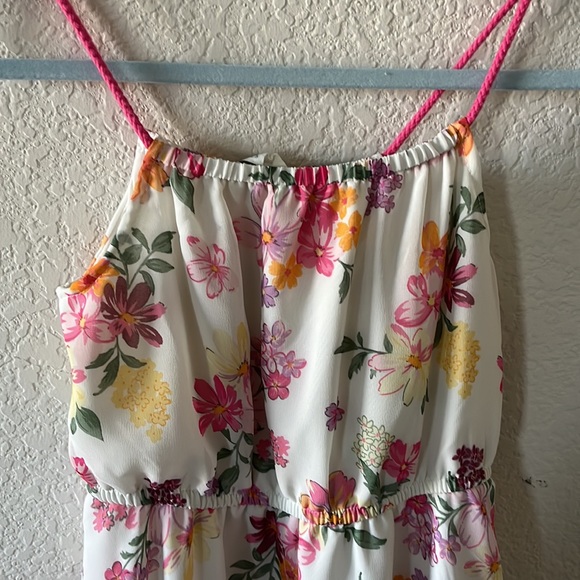 H&M girls flower dress size 7 - Picture 2 of 5